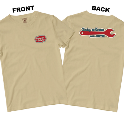 Cotton Shirt: Tambay sa Garahe (Front and Back)