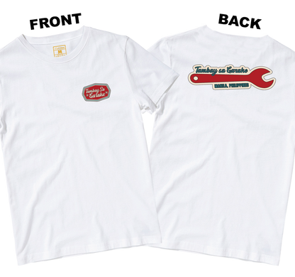 Cotton Shirt: Tambay sa Garahe (Front and Back)