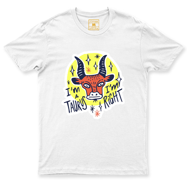 C.Spandex Shirt: Taurus Sticker