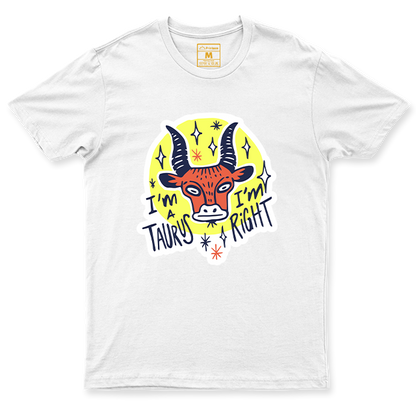 C.Spandex Shirt: Taurus Sticker