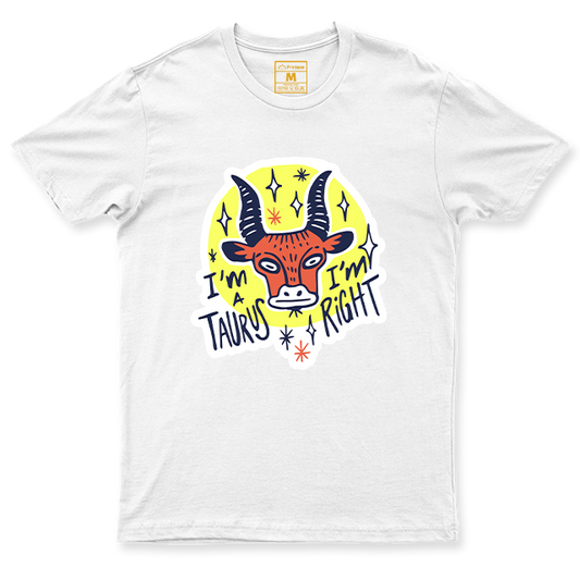 C.Spandex Shirt: Taurus Sticker