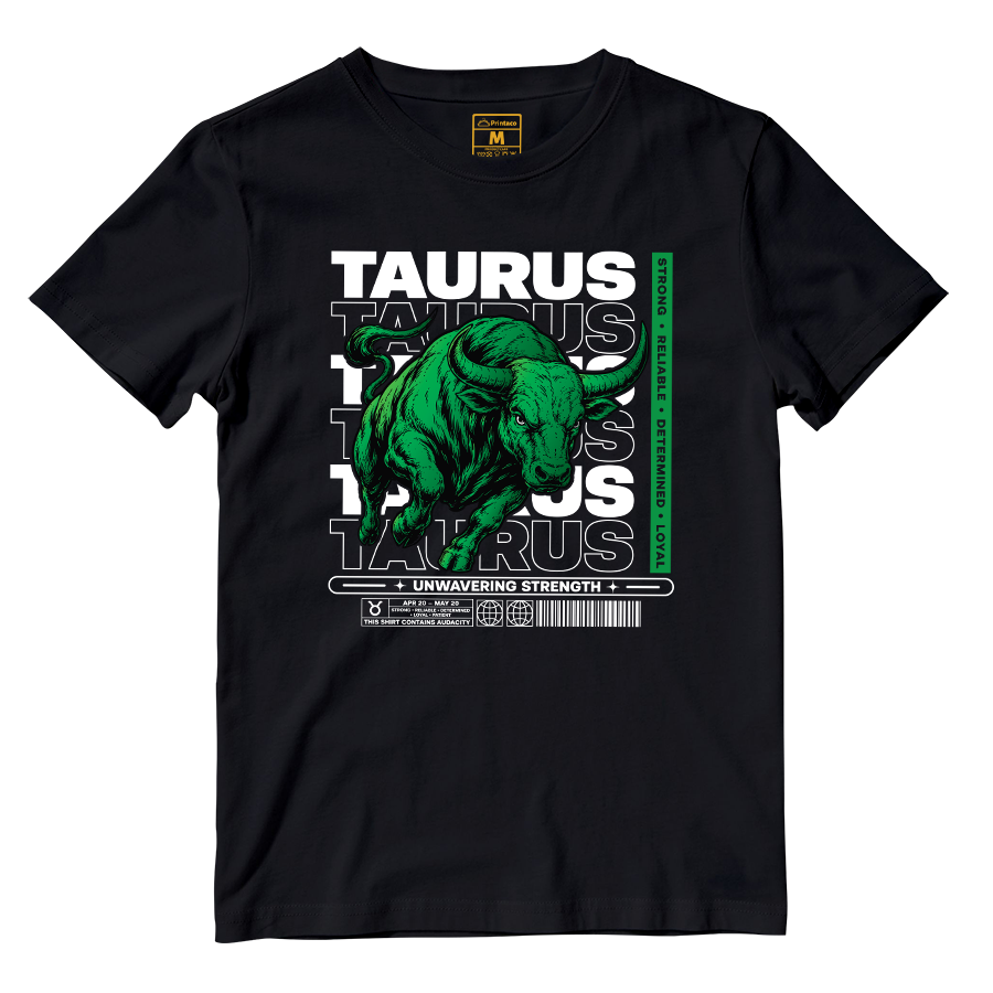 Cotton Shirt: Taurus Unwavering Strength