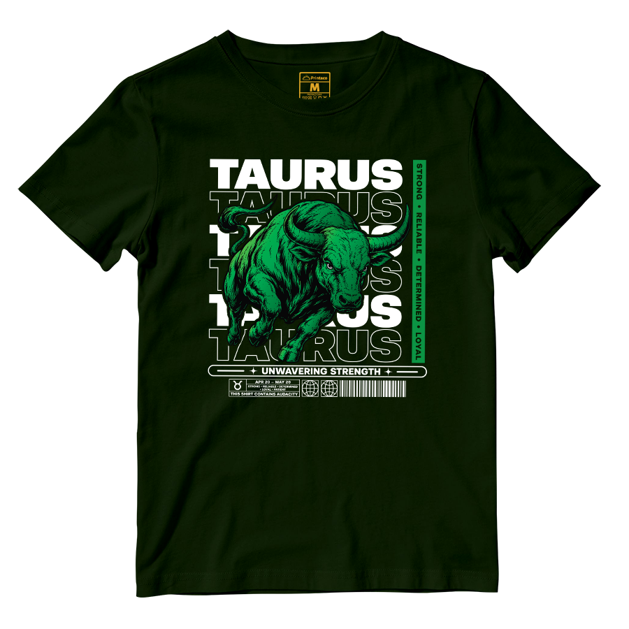 Cotton Shirt: Taurus Unwavering Strength