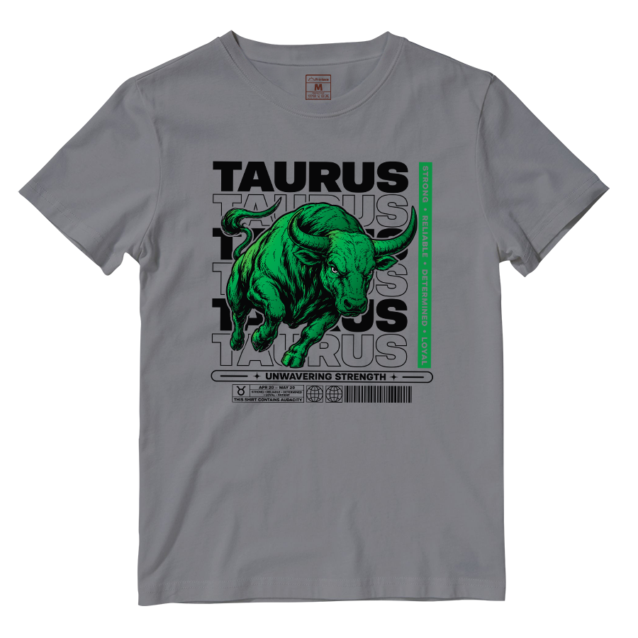 Cotton Shirt: Taurus Unwavering Strength