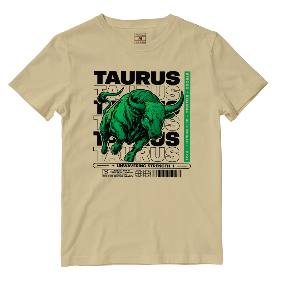 Cotton Shirt: Taurus Unwavering Strength