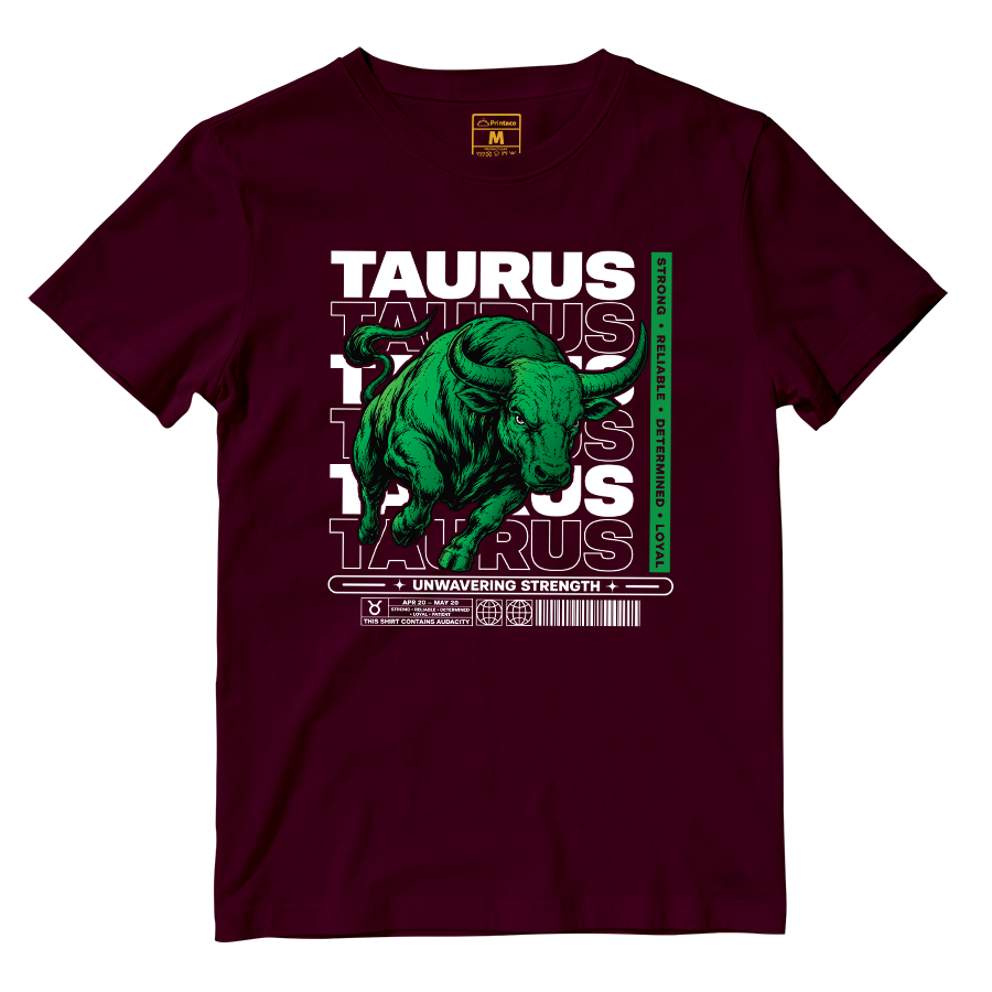 Cotton Shirt: Taurus Unwavering Strength