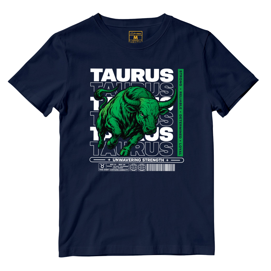 Cotton Shirt: Taurus Unwavering Strength