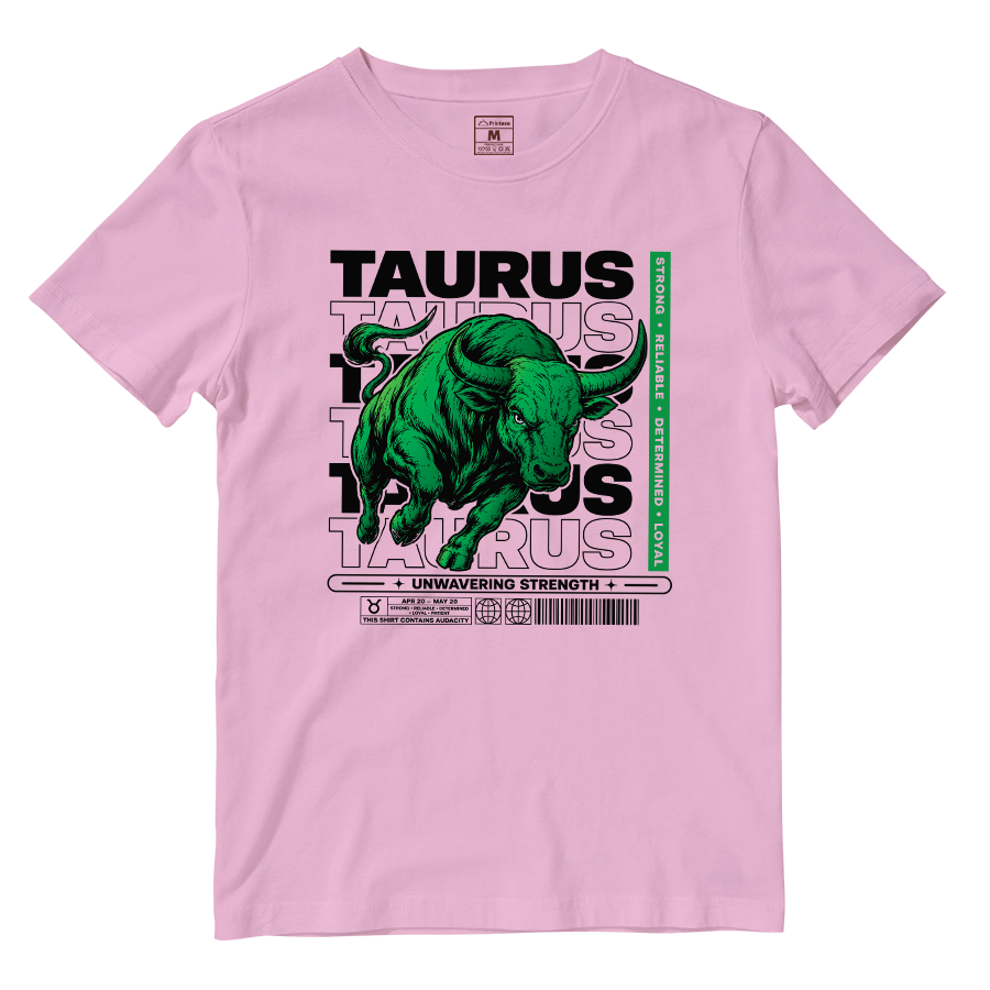 Cotton Shirt: Taurus Unwavering Strength