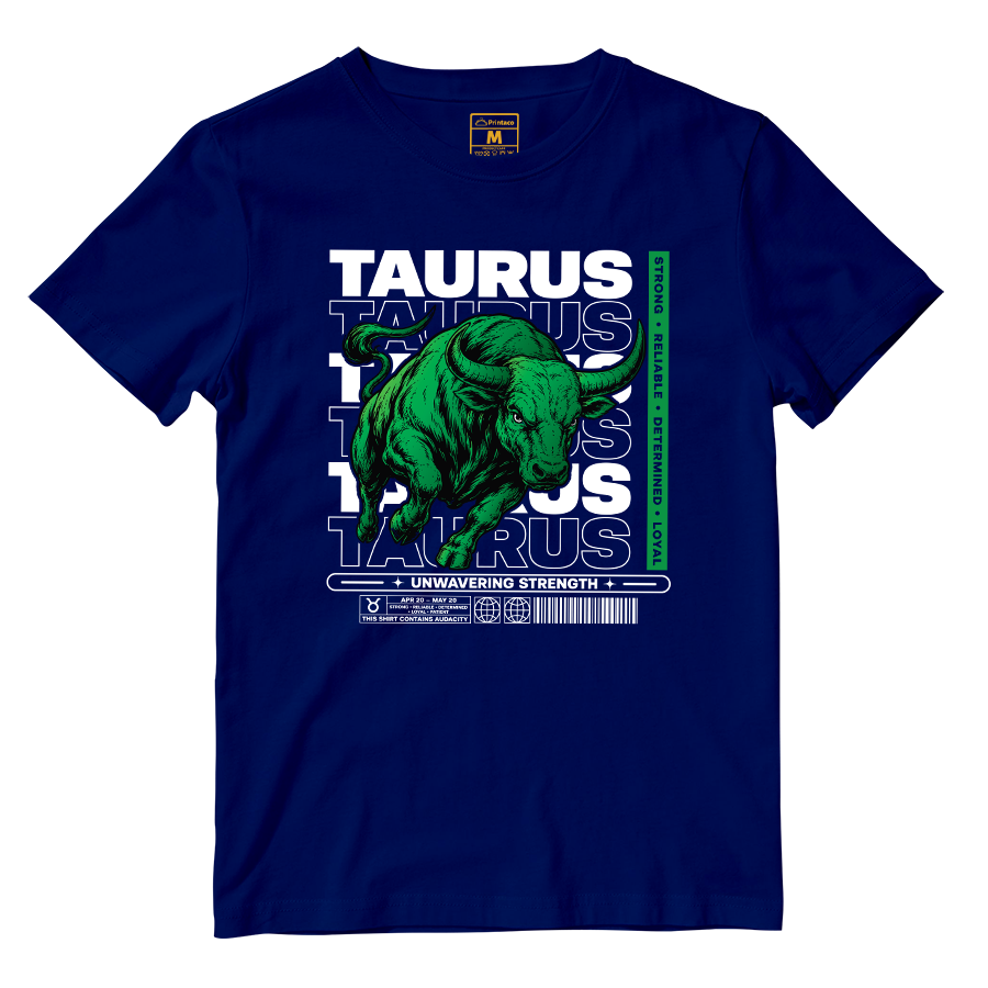 Cotton Shirt: Taurus Unwavering Strength
