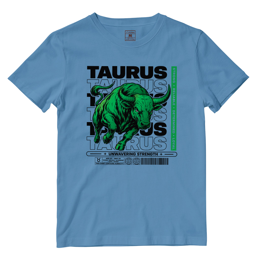 Cotton Shirt: Taurus Unwavering Strength