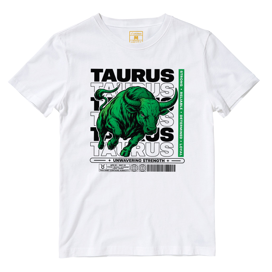 Cotton Shirt: Taurus Unwavering Strength