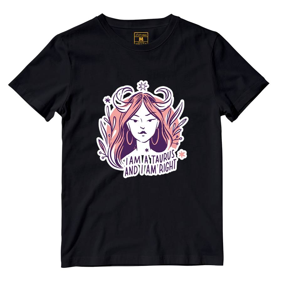 Cotton Shirt: Taurus Lady