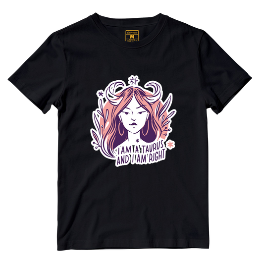 Cotton Shirt: Taurus Lady