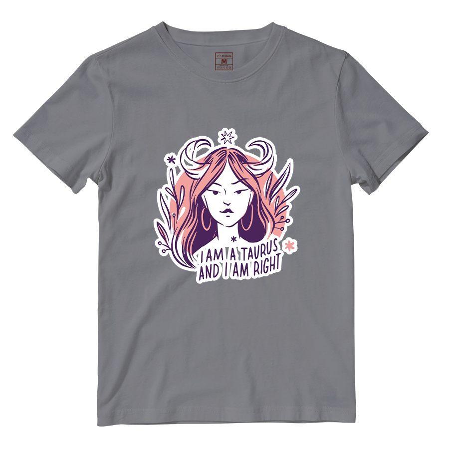 Cotton Shirt: Taurus Lady