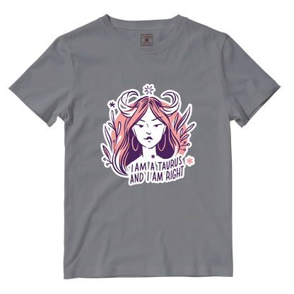 Cotton Shirt: Taurus Lady