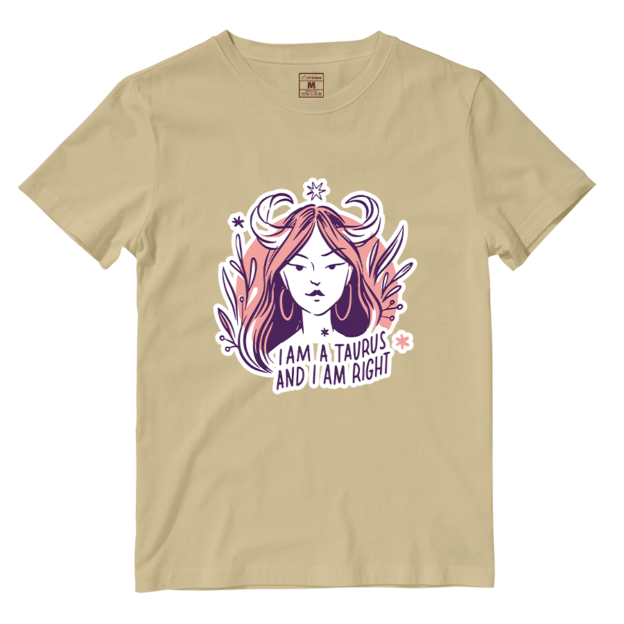 Cotton Shirt: Taurus Lady
