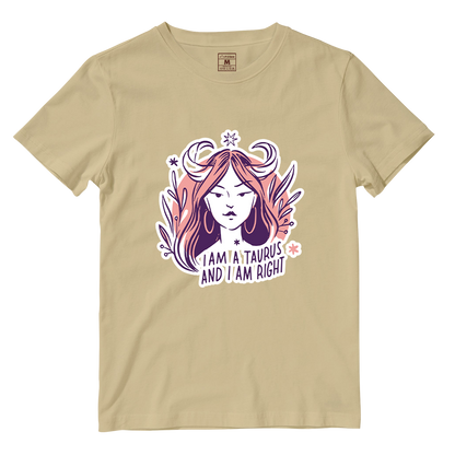 Cotton Shirt: Taurus Lady