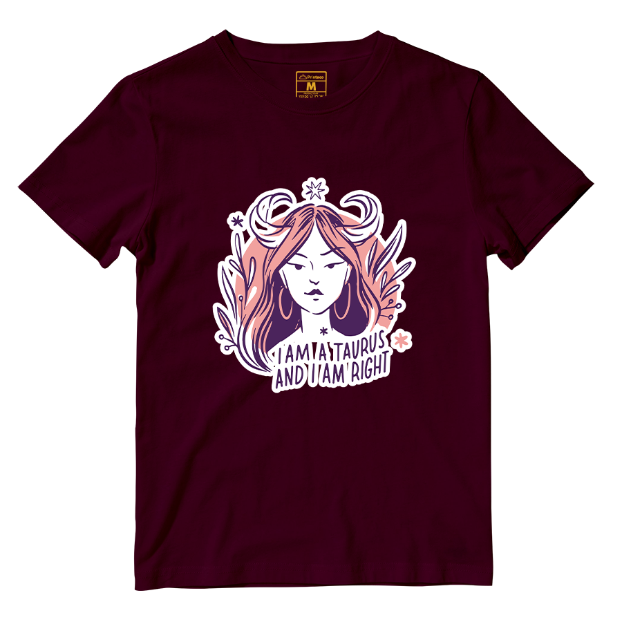 Cotton Shirt: Taurus Lady
