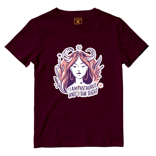 Cotton Shirt: Taurus Lady