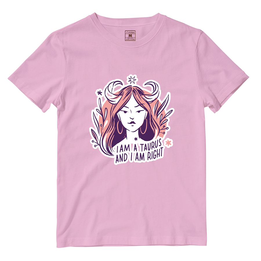 Cotton Shirt: Taurus Lady
