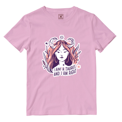 Cotton Shirt: Taurus Lady