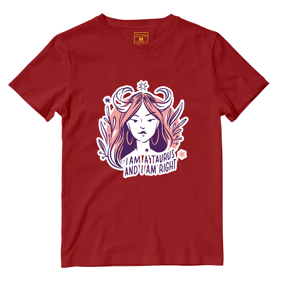 Cotton Shirt: Taurus Lady