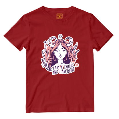 Cotton Shirt: Taurus Lady