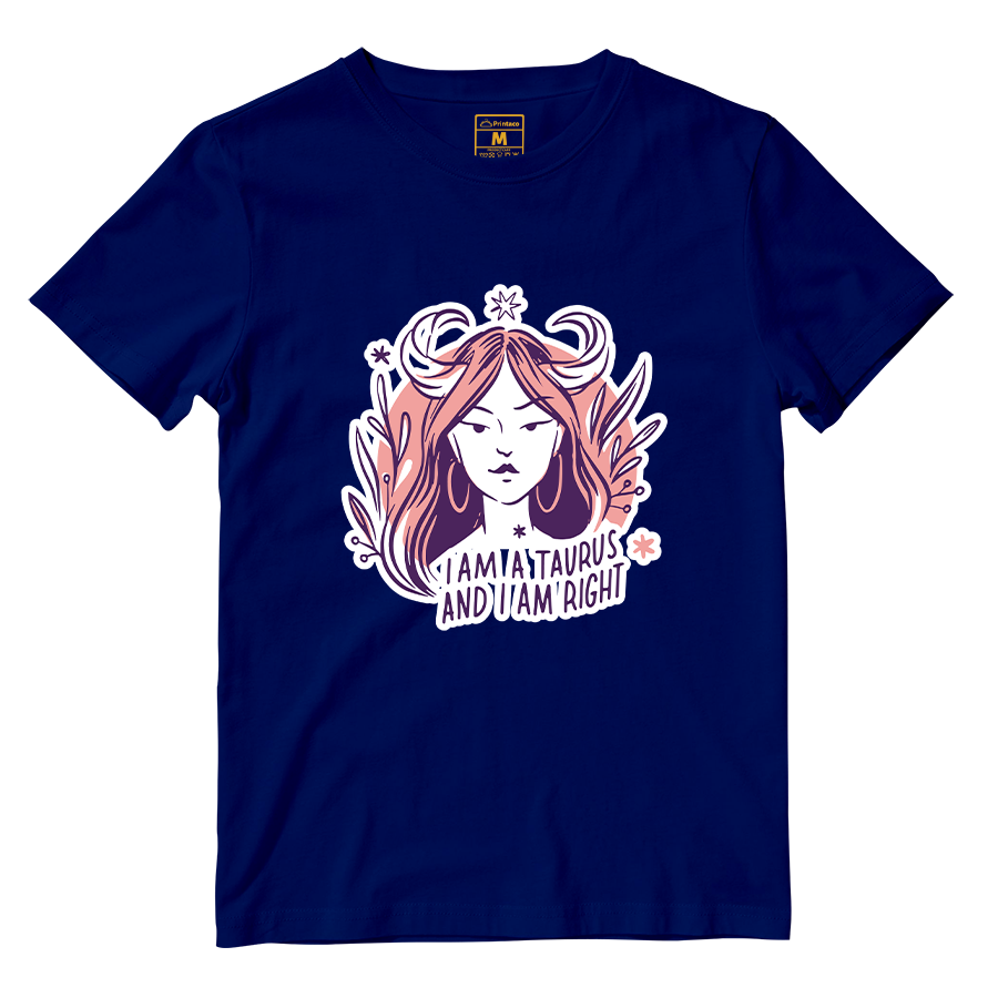 Cotton Shirt: Taurus Lady