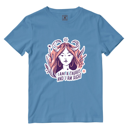Cotton Shirt: Taurus Lady