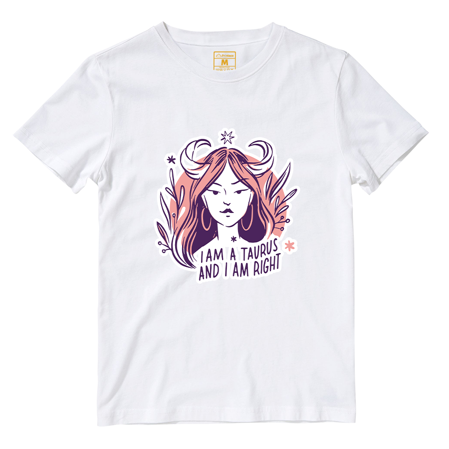 Cotton Shirt: Taurus Lady