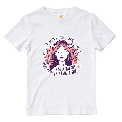Cotton Shirt: Taurus Lady