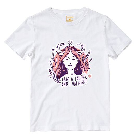 Cotton Shirt: Taurus Lady