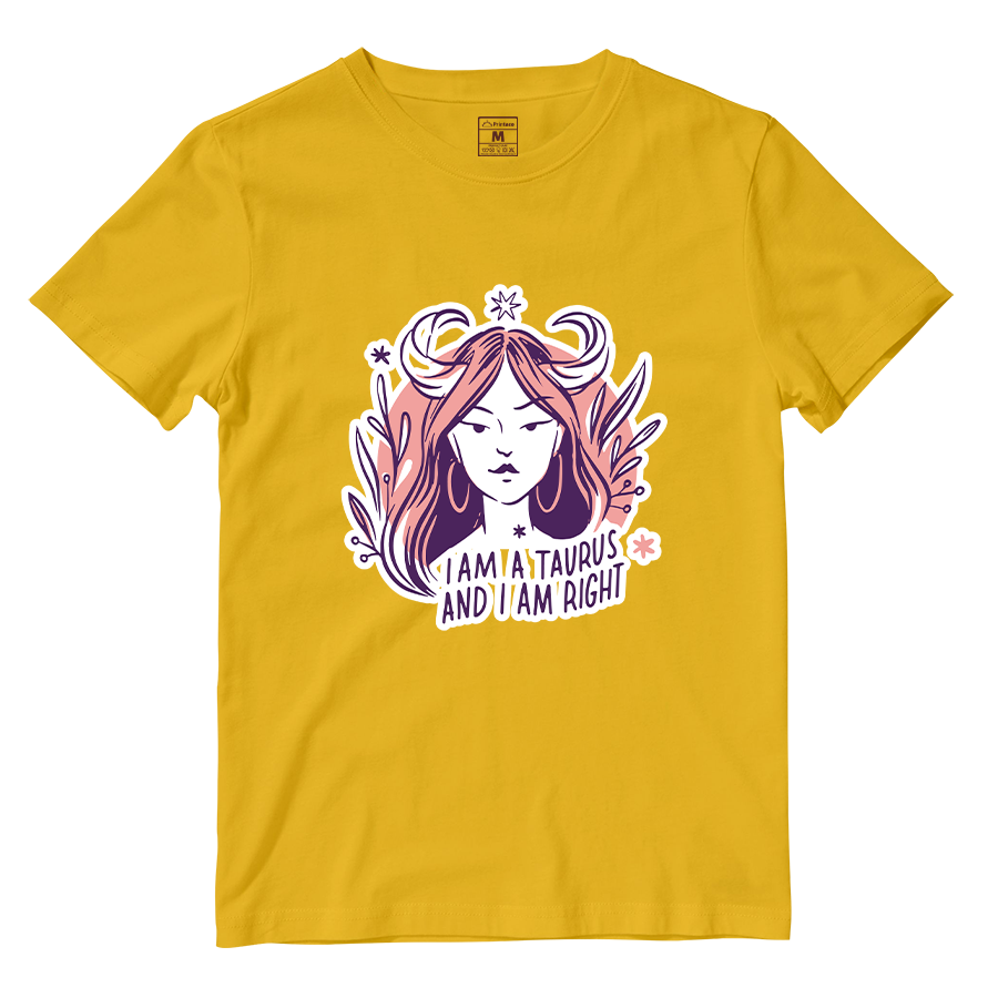 Cotton Shirt: Taurus Lady