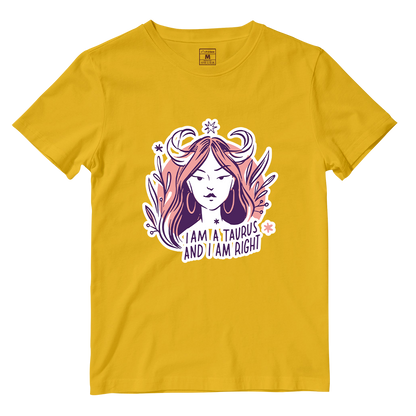 Cotton Shirt: Taurus Lady