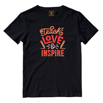 Cotton Shirt: Teach Love Inspire