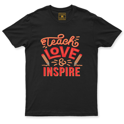 C.Spandex Shirt: Teach Love Inspire