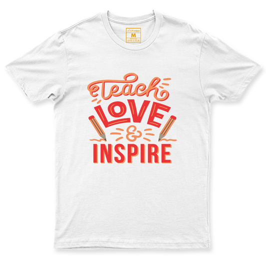 C.Spandex Shirt: Teach Love Inspire