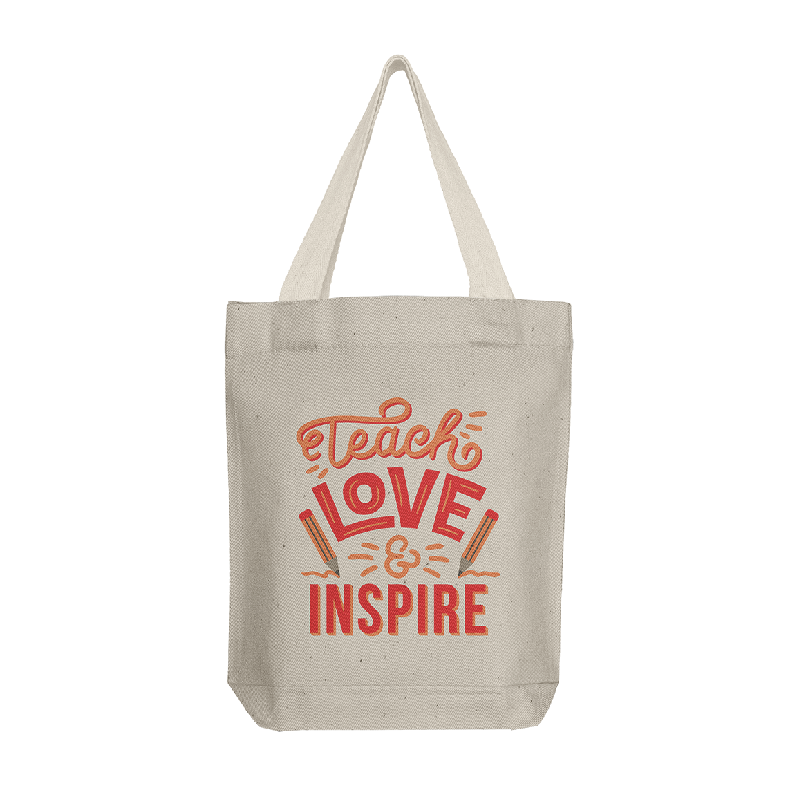 Tote Bag: Teach Love Inspire