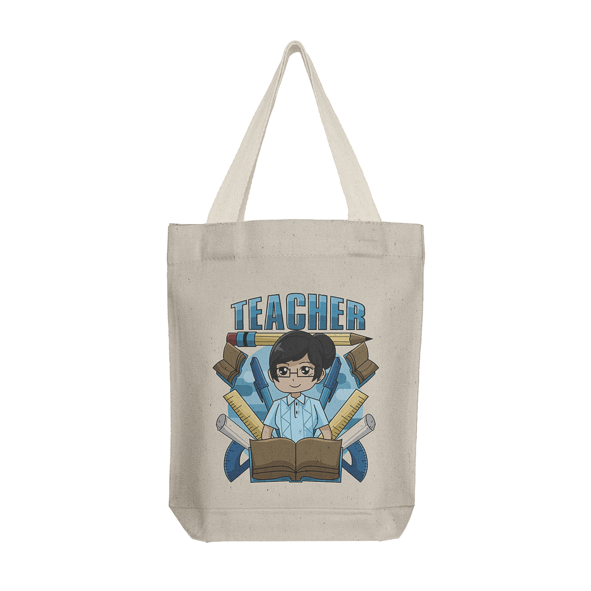 Tote Bag: Teacher V2 Female