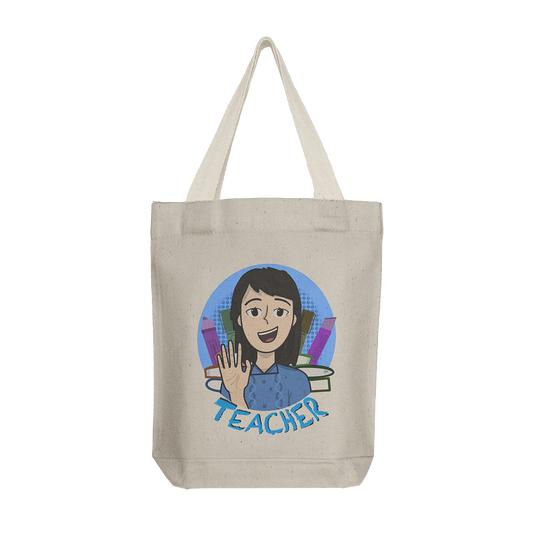 Tote Bag: Teacher V3 Female