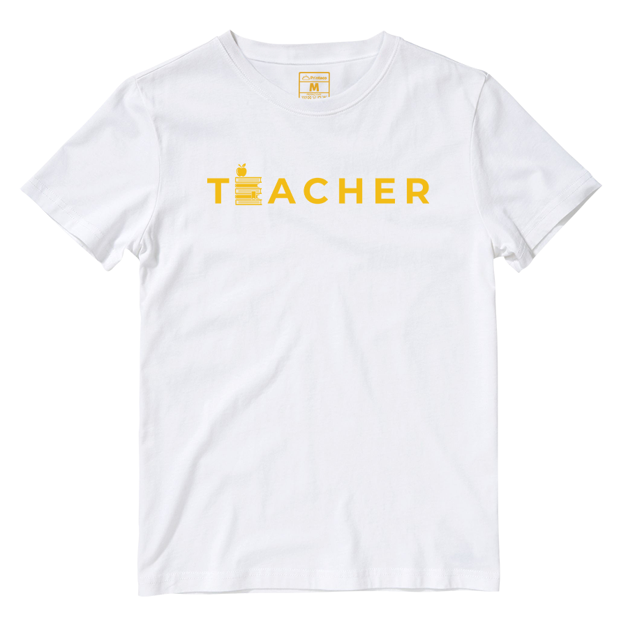 Cotton Shirt: Teacher Yellow