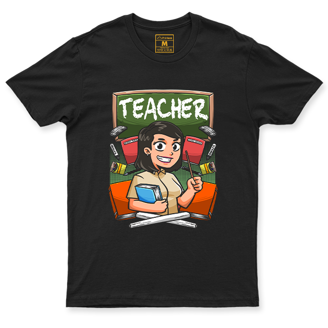 C.Spandex Shirt: Teacher V1 Female