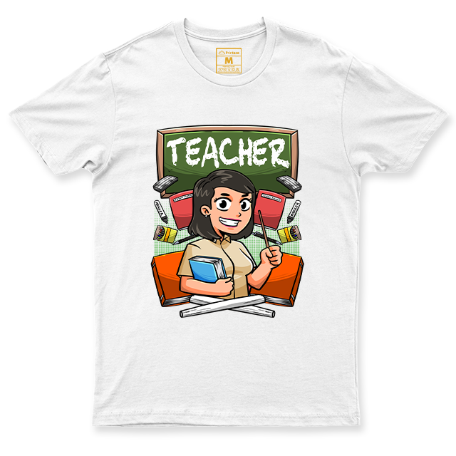 C.Spandex Shirt: Teacher V1 Female