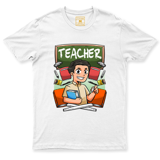 C.Spandex Shirt: Teacher V1 Male