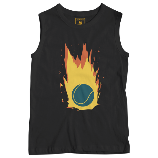Sleeveless Drifit Shirt: Tennis Meteor