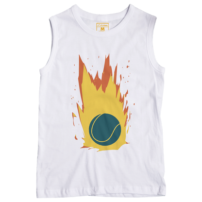 Sleeveless Drifit Shirt: Tennis Meteor