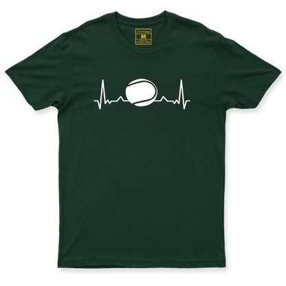 Drifit Shirt: Tennis Heartbeat