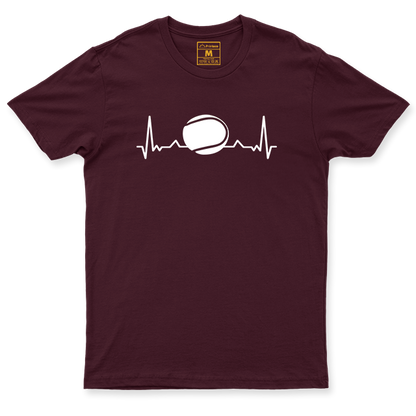 Drifit Shirt: Tennis Heartbeat