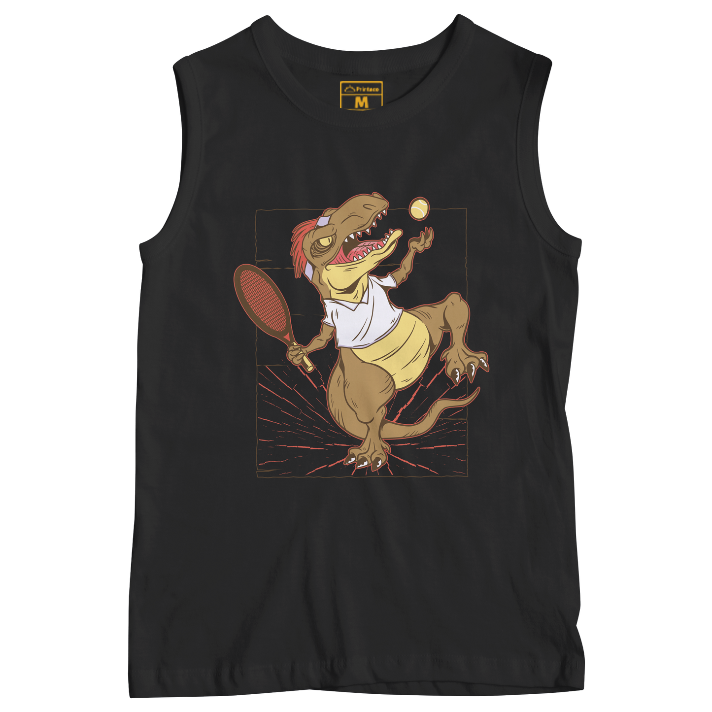 Sleeveless Drifit Shirt: Tennis TRex