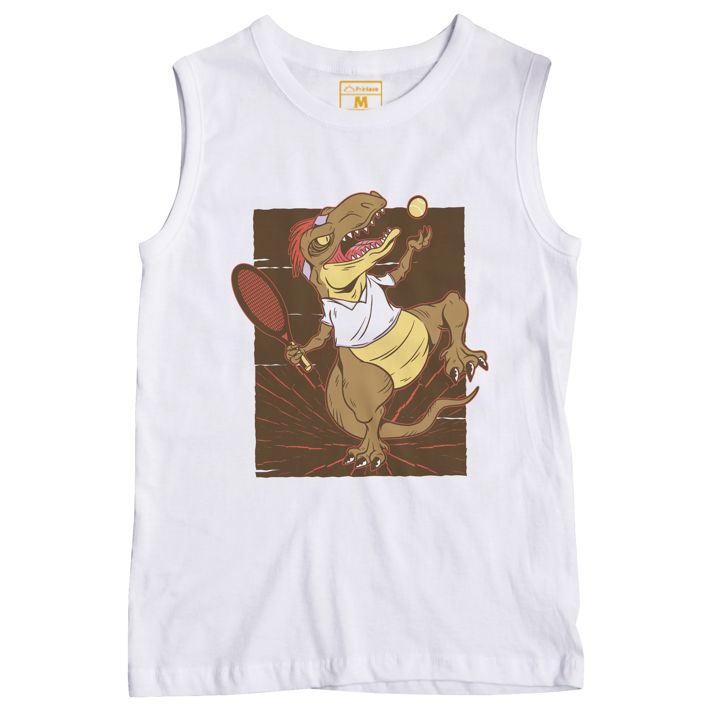 Sleeveless Drifit Shirt: Tennis TRex